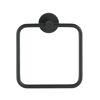 Schwarzer Handtuchring Bosio