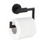 Verkleinertes Bild von Toilettenpapierhalter 'Bosio Black'  Edelstahl rostfrei, matt