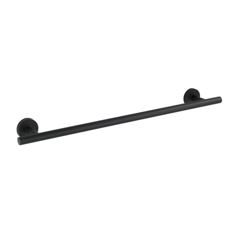 Schwarze Handtuchstange Uno Bosio