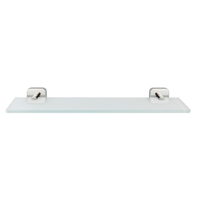 Glasablage Mezzano Edelstahl glänzend