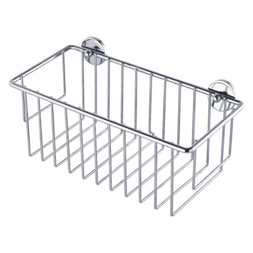 Metallkorb mit Saugnäpfen