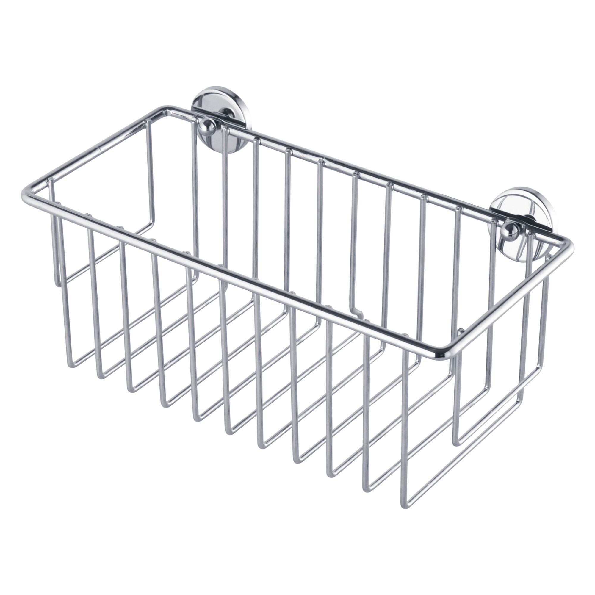 Metallkorb mit Saugnäpfen