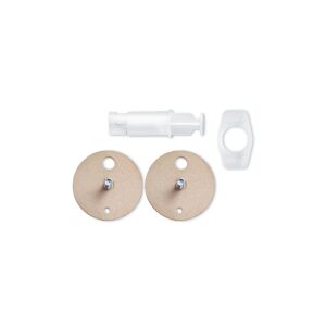 Befestigungsadapter 'BK177-2' Ø 3,4 x 1,3 cm 2 Stück inklusive Klebstoff-Applikator