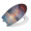 WC-Sitz 'Sunset' mit Absenkautomatik Duroplast