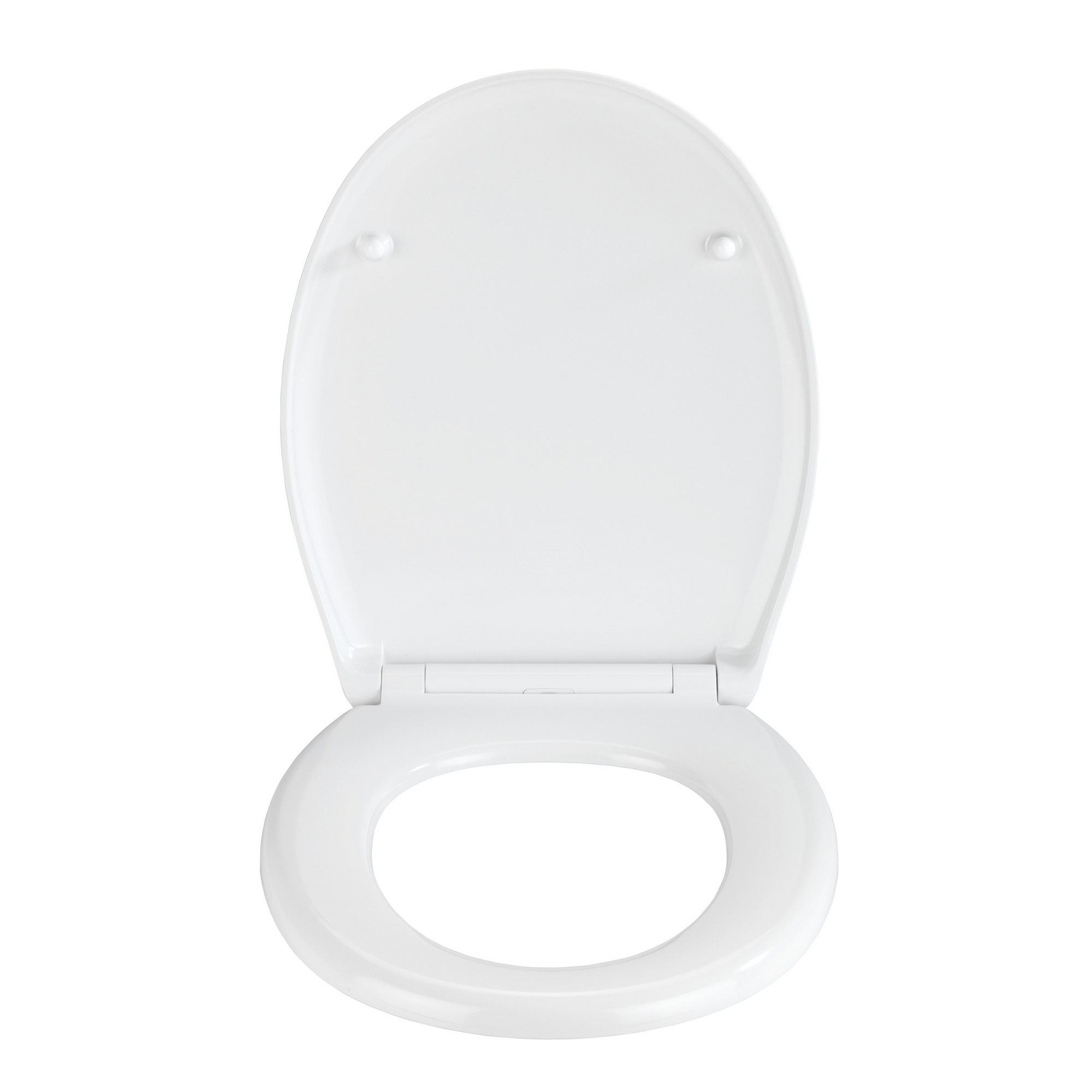 WC-Sitz 'Stream' Duroplast blau, Absenkautomatik 44,5 x 37 cm