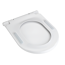 WC-Sitz 'Nuoro' Duroplast weiß, Absenkautomatik 46,5 x 36 cm