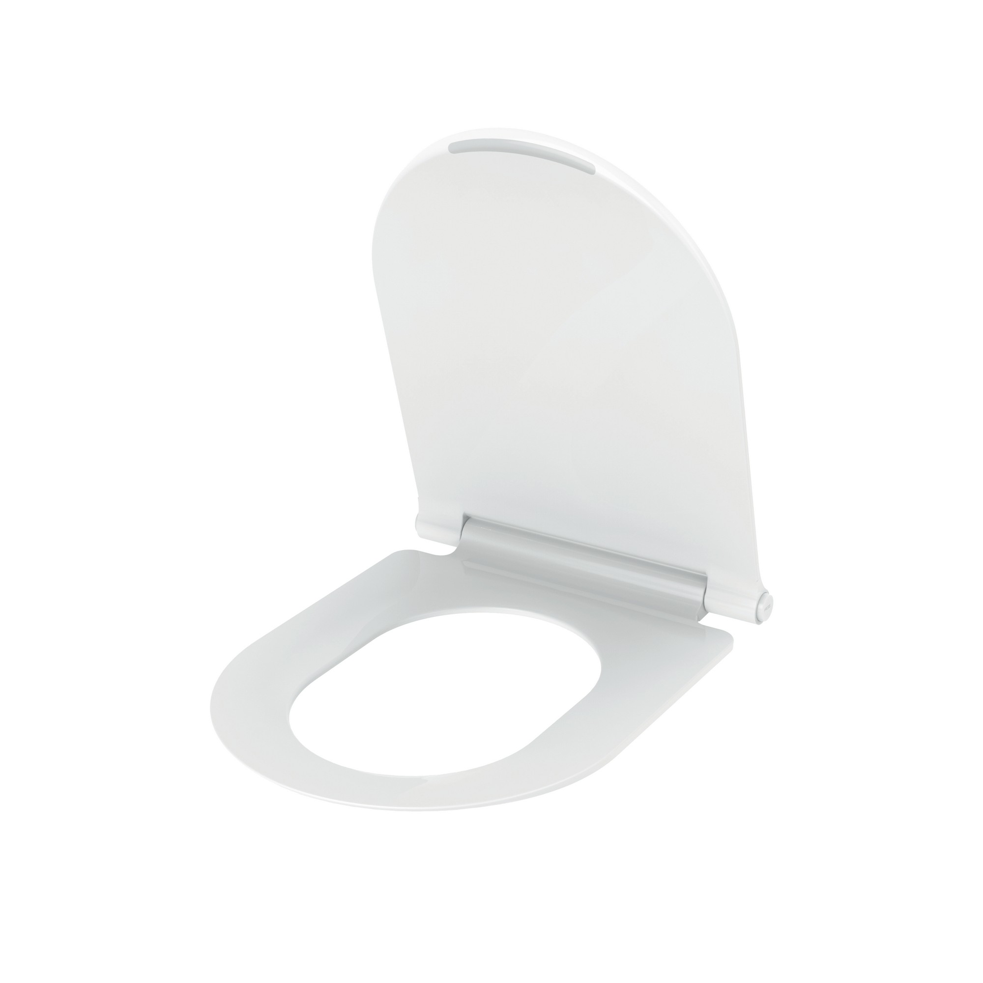 WC-Sitz mit Absenkautomatik 36 x 46,2 x 4,1 cm Duroplast weiß + product picture