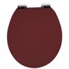 WC-Sitz Soft Touch rot