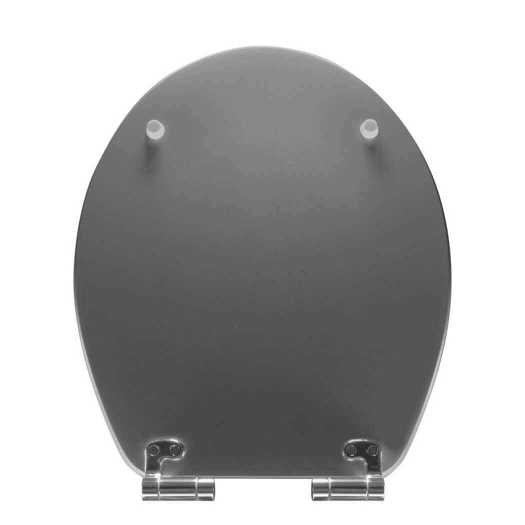 WC-Sitz, silber