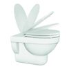WC-Sitz 'Denver' mit Absenkautomatik weiß Duroplast