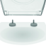 Verkleinertes Bild von WC-Sitz 'Kansas' Duroplast mit Absenkautomatik weiß