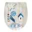 Verkleinertes Bild von WC-Sitz 'Strandgut' mit Absenkautomatik beige/blau