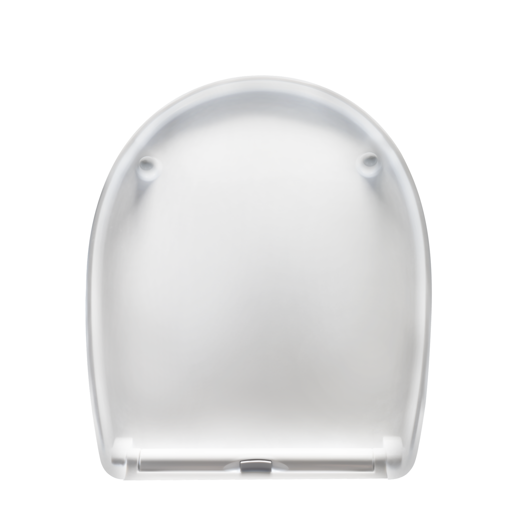 WC-Sitz 'Marmor' Duroplast mit Absenkautomatik weiß/grau + product picture