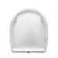 Verkleinertes Bild von WC-Sitz 'Einklang' Duroplast mit Absenkautomatik beige/grau