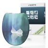 WC-Sitz 'Fallen Leaf' mit Absenkautomatik Duroplast