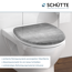 WC-Sitz 'Industrial Grey' mit Absenkautomatik Duroplast