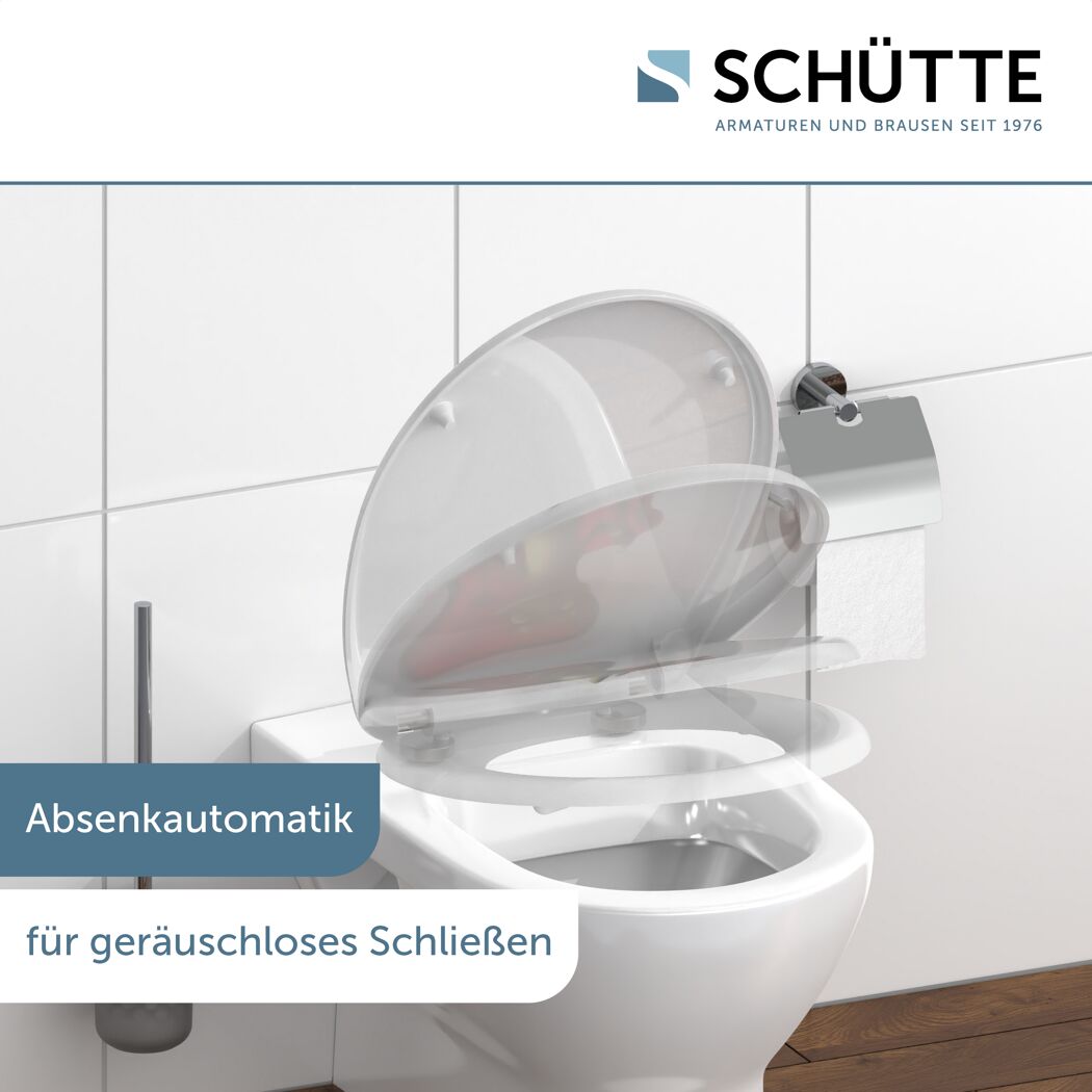 WC-Sitz 'Frog King' mit Absenkautomatik Duroplast