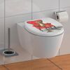 WC-Sitz 'Frog King' mit Absenkautomatik Duroplast
