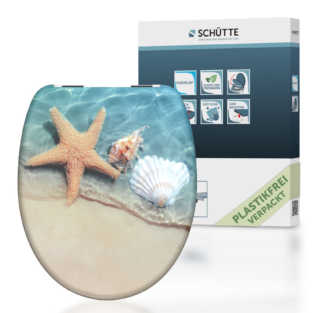 WC-Sitz 'Beach' mit Absenkautomatik Duroplast