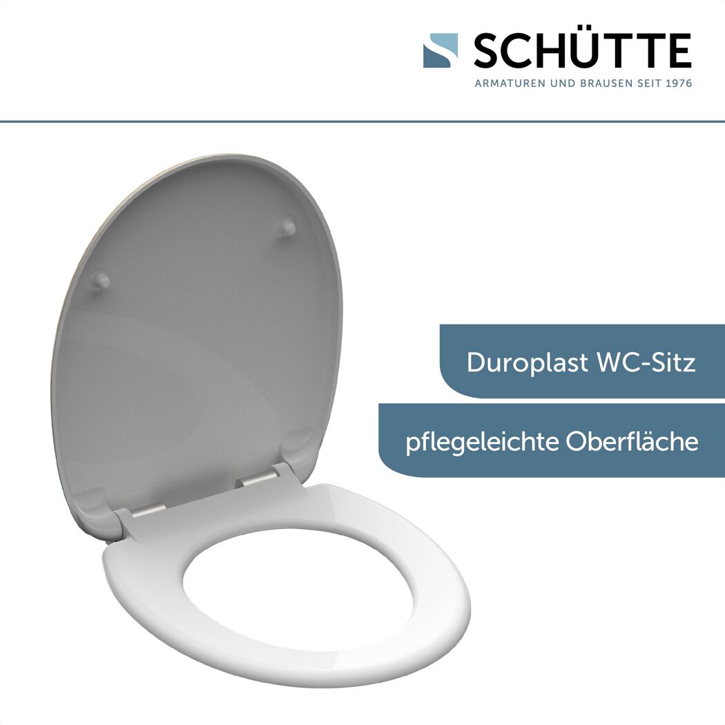 WC-Sitz Duroplast weiß
