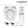 WC-Sitz Duroplast BEACH mit Montageanleitung und Zubehörteilen
