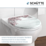 WC-Sitz 'Flowers and Wood' mit Absenkautomatik Duroplast