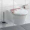 WC-Sitz mit Kirschblütenmuster