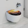 WC-Sitz 'Africa' mit Absenkautomatik Duroplast