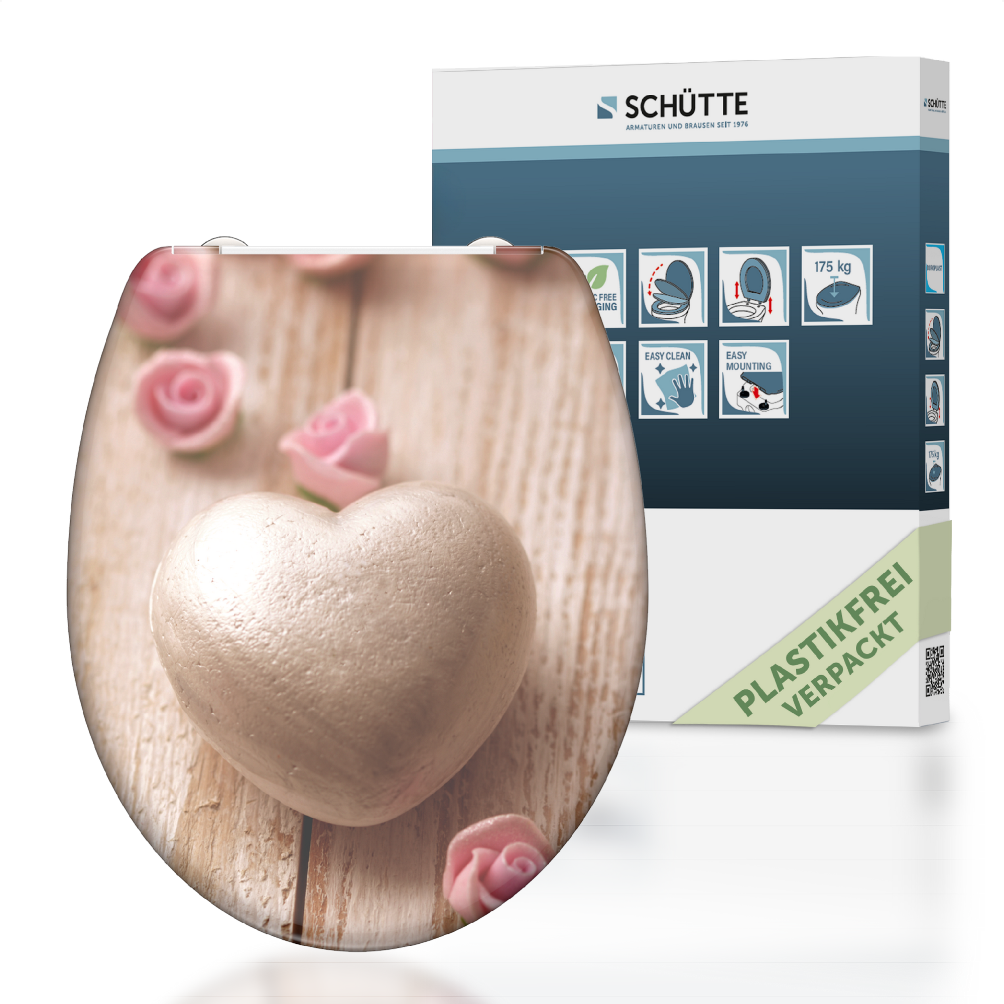 WC-Sitz 'Romantic' mit Absenkautomatik Duroplast