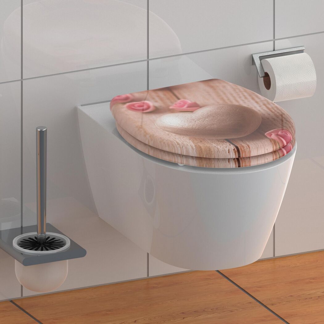 WC-Sitz 'Romantic' mit Absenkautomatik Duroplast