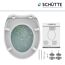 WC-Sitz Duroplast FLOWER IN THE MINT, Montageanleitung und Schrauben