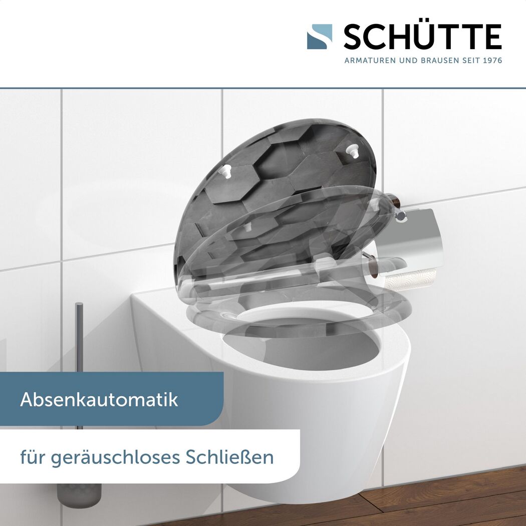 WC-Sitz mit Absenkautomatik