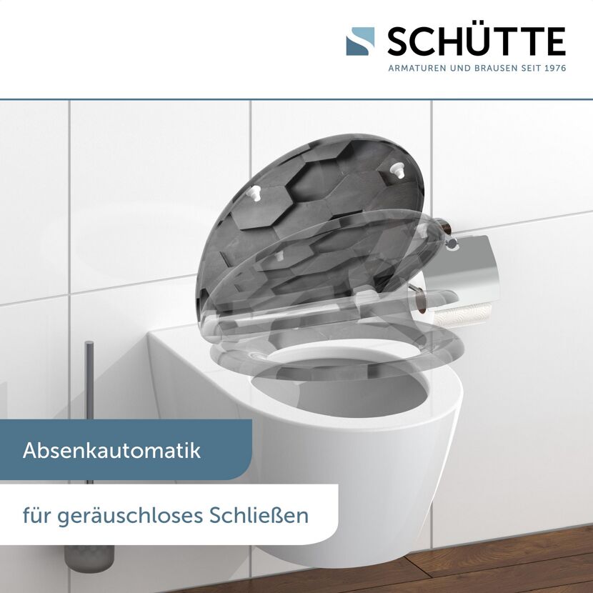 WC-Sitz mit Absenkautomatik
