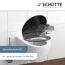 Schwarzer WC-Sitz Duroplast SLIM BLACK Absenkautomatik