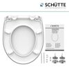 Schütte WC-Sitz Duroplast mit Absenkautomatik