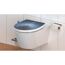 WC-Sitz mit Seerosenmotiv