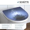 WC-Sitz mit Seerosenmotiv