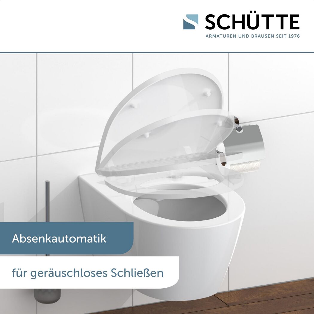 WC-Sitz mit Absenkautomatik