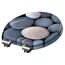 WC-Sitz 'Grey Stones' mit Absenkautomatik Holzkern