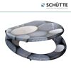 WC-Sitz 'Grey Stones' mit Absenkautomatik Holzkern