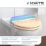 WC-Sitz mit Strandmotiv