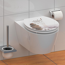 Verkleinertes Bild von WC-Sitz 'Balance HG' mit Absenkautomatik weiß/grau 37 x 43,5 cm