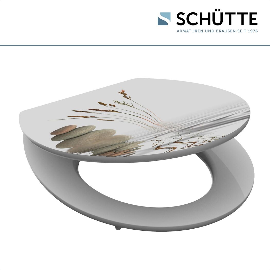 WC-Sitz BALANCE mit Zen-Motiv