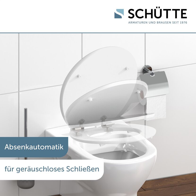 WC-Sitz mit Absenkautomatik