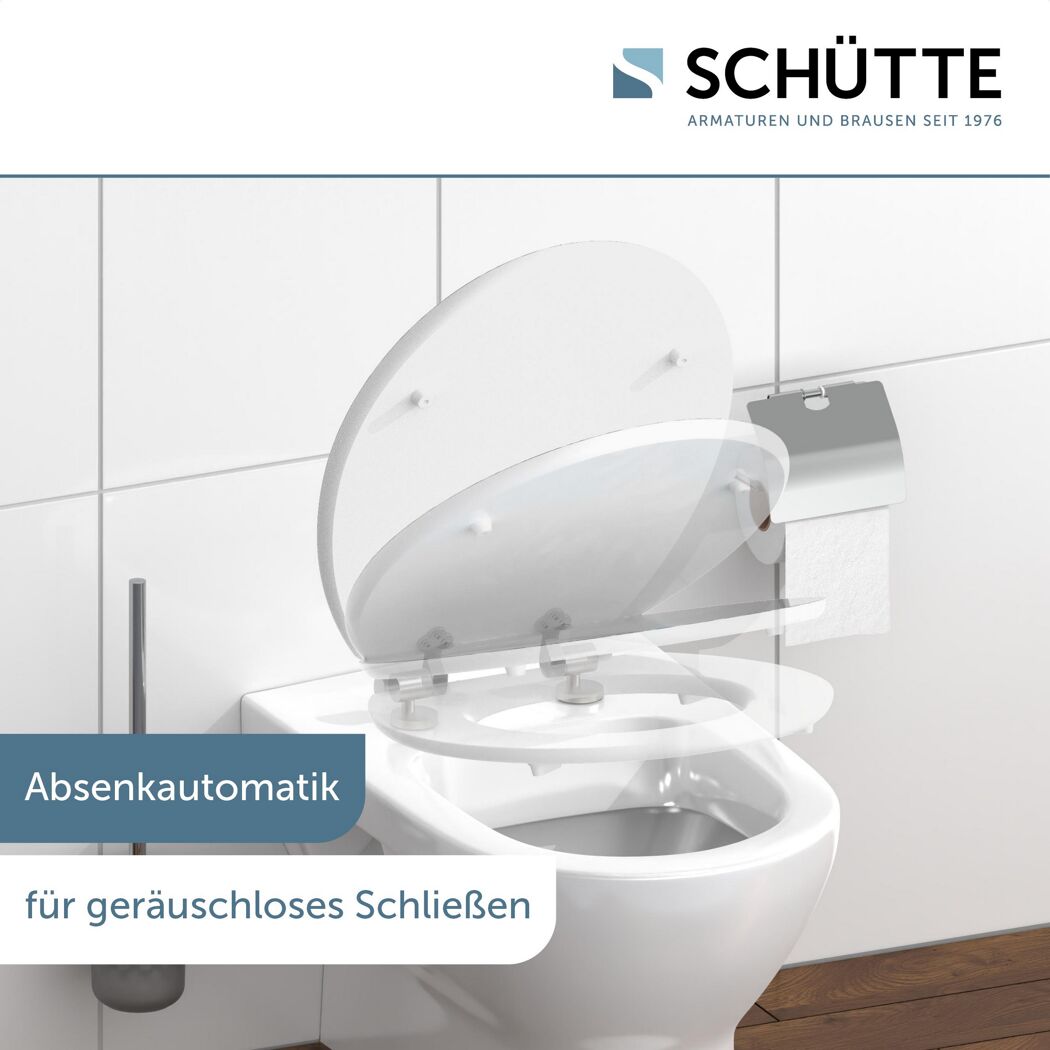 WC-Sitz mit Absenkautomatik