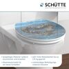 WC-Sitz mit Muschelherz Dekor