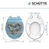 WC-Sitz Muscheln Herz