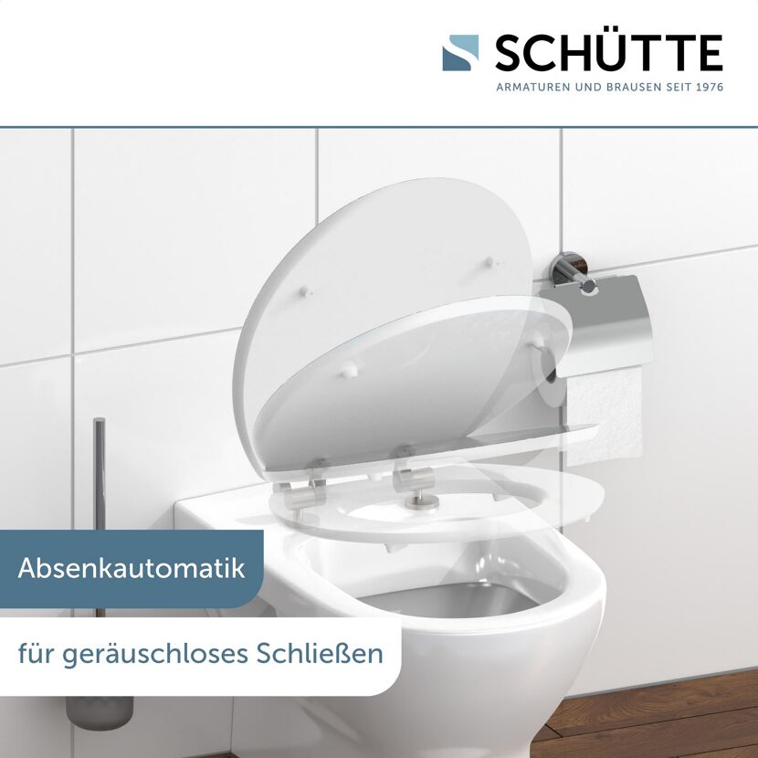 WC-Sitz mit Absenkautomatik