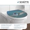 WC-Sitz mit Wassertropfen-Motiv