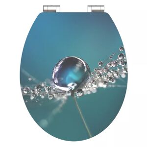 WC-Sitz 'Water Drop HG' mit Absenkautomatik Holzkern